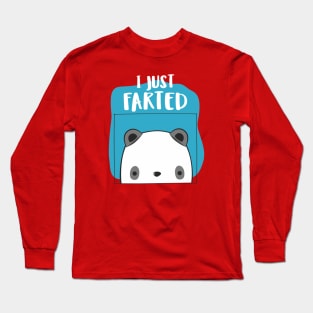 I Just Sharted - Shart Long Sleeve T-Shirt